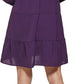 KENSIE - Collared Tiered Shift Dress