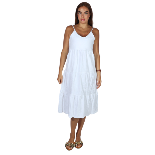 OLD NAVY - Tie-Back Tiered Swing Dress