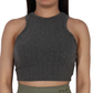 SHEIN - Knitted design crop top