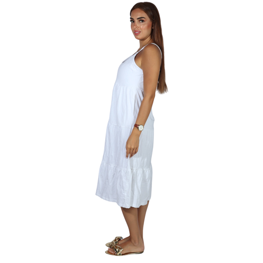 OLD NAVY - Tie-Back Tiered Swing Dress