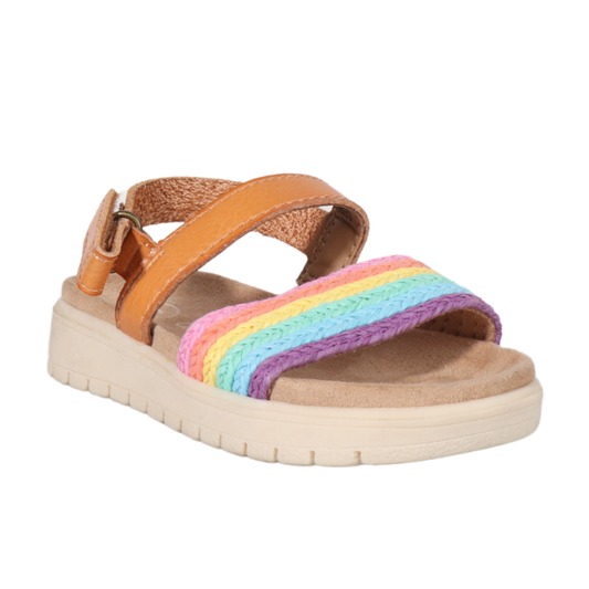 CAT & JACK - Rainbow woven sandals