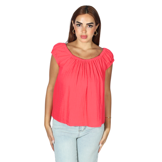 OLD NAVY - Tie Back Cutout Swing Blouse