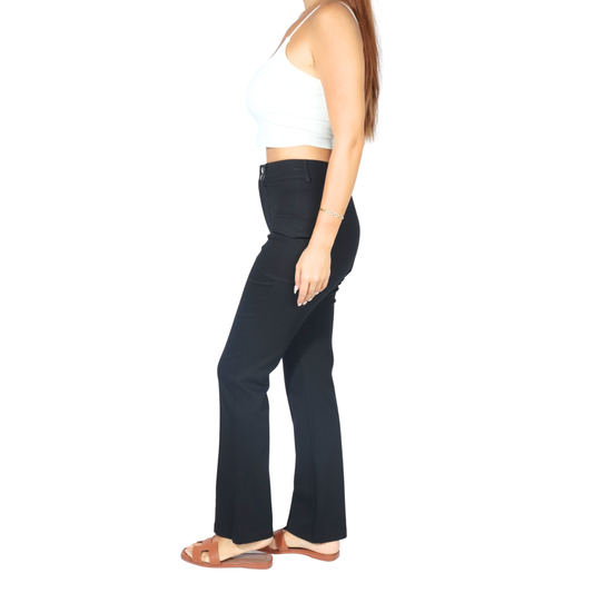 SHEIN - Casual Solid Pants with Dropped Pocket