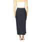 SHEIN - Solid Distressed Skirt