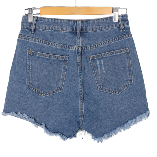 SHEIN - Ripped Short