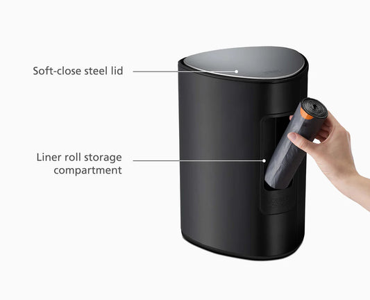 JOSEPH JOSEPH - 5l Pedal Bin Matt Black