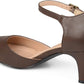 JOURNEE COLLECTION - Faux Leather Comfort Sole