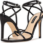 NINE WEST - Tidle Strappy High Stiletto Sandals