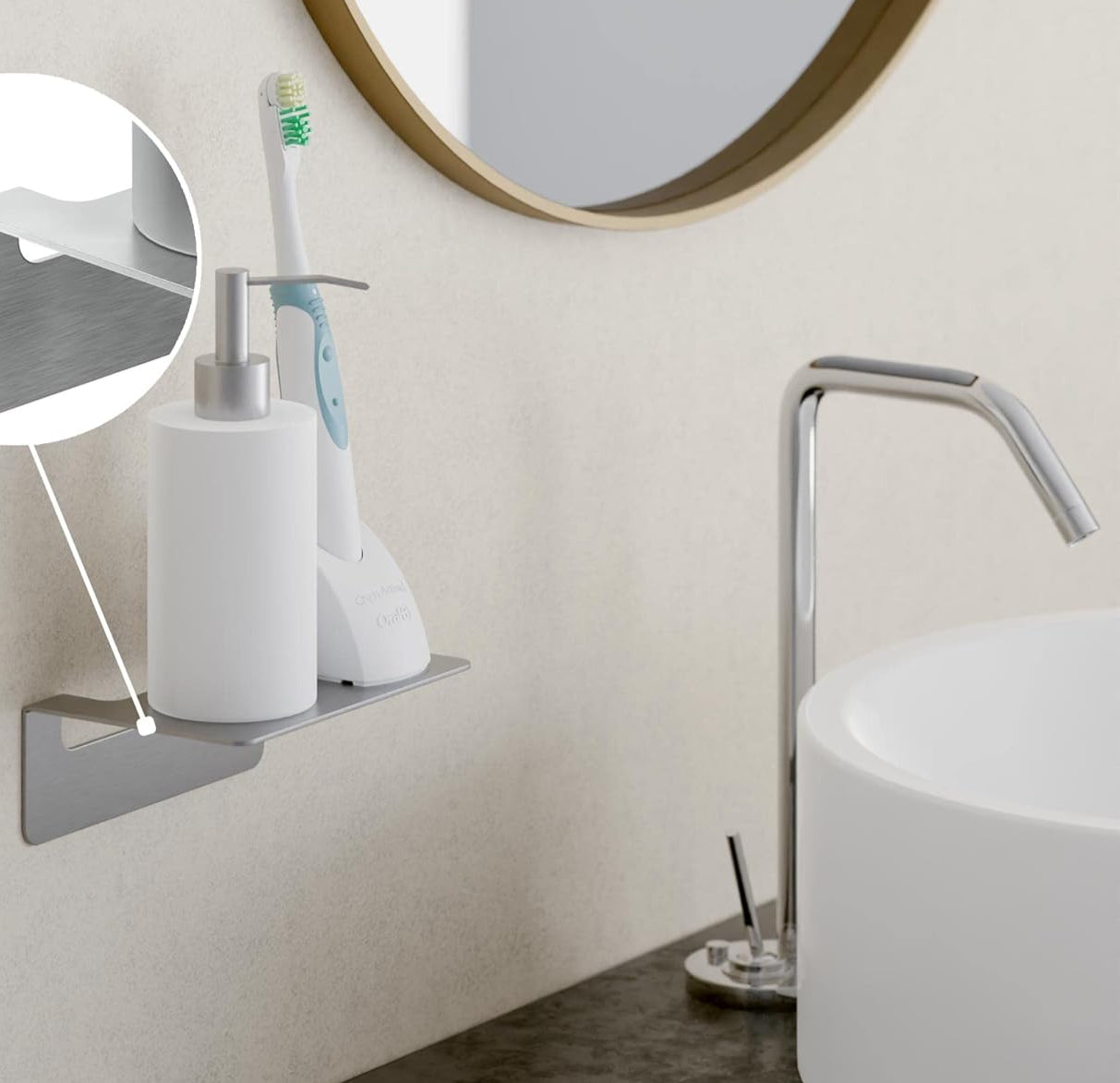 HOME CREATION - Bathroom self metal