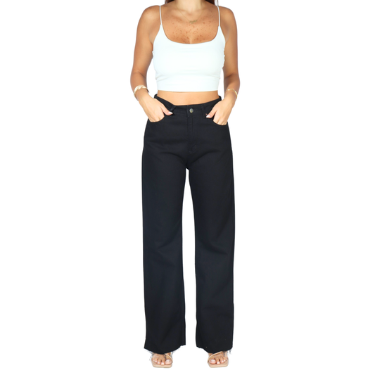 ZAROLI -  Fit Flare Solid Jeans