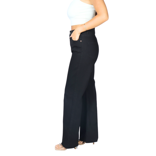ZAROLI -  Fit Flare Solid Jeans