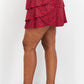 IDEOLOGY - Cheetah Print Active Skort Cheetah Berry