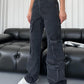 777 PLUS DENIM Womens Bottoms 777 PLUS DENIM - Designed Pocket All Over Denim