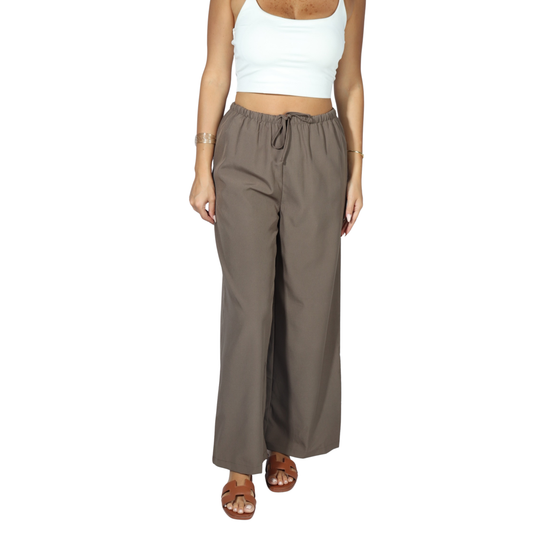 SHEIN - Mid Rise Full Length Pants