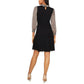 MSK -  Printed MIDI Sweaterdress