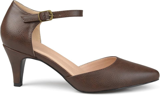 JOURNEE COLLECTION - Faux Leather Comfort Sole