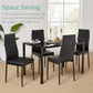 Dining Table Set with 4 Chairs Dining Room