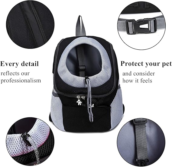 AG PET - Dog Chest Bag Mesh Backpack