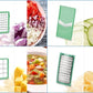 NICER DICER CHEF - 13 Piece food slecer and dicer