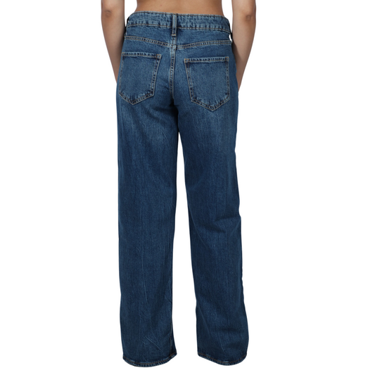 OLD NAVY - Mid-Rise Wide Leg Jeans