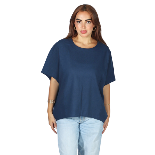 SHEIN - Solid Drop Shoulder T-Shirt