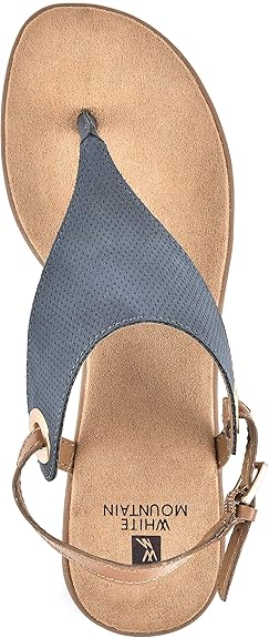 WHITE MOUNTAIN -  Women's London Flat Sandal