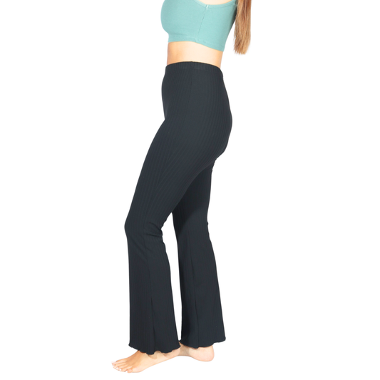 SHEIN - Ribbed Comfort Pant