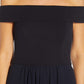 ADRIANNA PAPELL - Off The Shoulder Chiffon Gown
