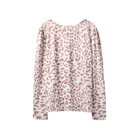 HIPPIE ROSE - Lace-Trim Long-Sleeve Top