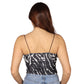 SHEIN - Zebra print thin straps tank top