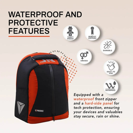 BYK - Laptop Bag 10 Compartment Water Proof Zippers