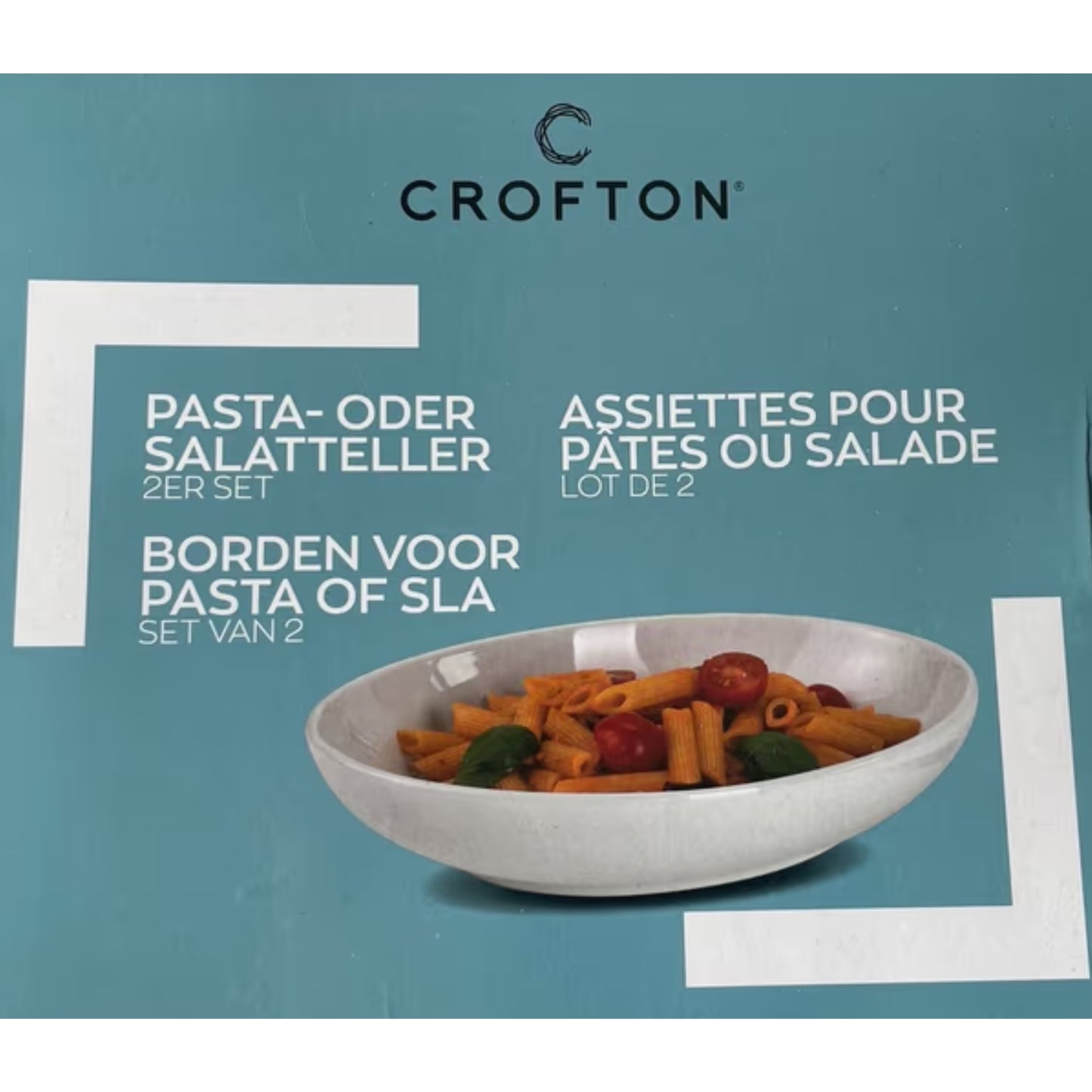 CROFTON - Ceramic pasta bowl