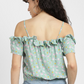 ALCOTT - Floral Printed Off-Shoulder Blouse