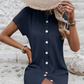 SHEIN - Front Buttons Shirt Dress