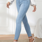 SHEIN - Light Wash Skinny Jeans