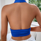 Fitted Halter Cropped Top
