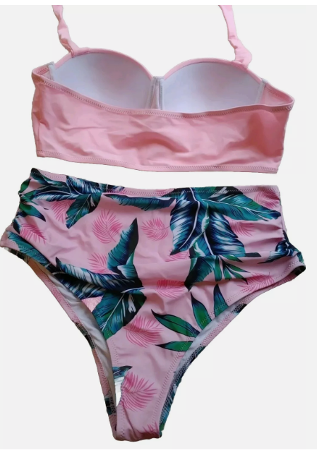 SHEIN - Tropical Flowers Printed Two Pieces