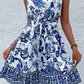 SHEIN - Belted Halter Dress Vacation Beach