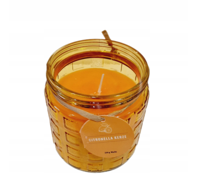 CITRONELLA -  Paraffin scented candle 1 pc.