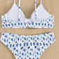 SHEIN -  Floral Print Swimwear Two Pieces