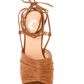 JOURNEE COLLECTION - Open Square Toe Block Heel Dress Sandals