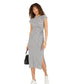 SHEIN -  Midi Dress with Side Slit