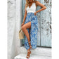 SHEIN - Floral Print Split Thigh Cami Dress