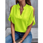 SHEIN - Shoulder Cut-Out Design Blouse
