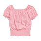 OLD NAVY - Puff-Sleeve Smocked Top