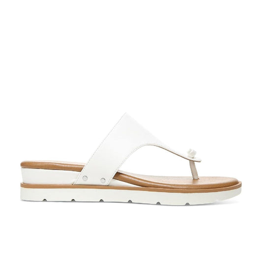 STYLE & CO. - Faux Leather Thong Flat Slipper