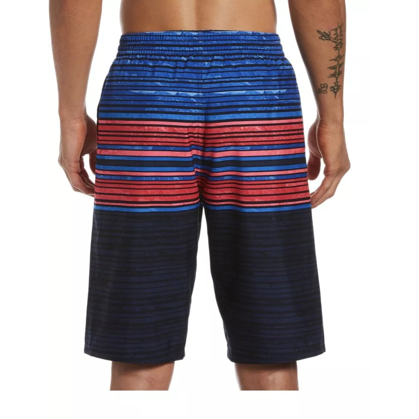 NIKE - Swim Men's Oxidized Stripe Breaker Volley Shorts