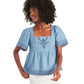 OLD NAVY - Matching Chambray Embroidered Top