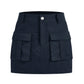 SHEIN - Camouflage Cargo Mini Skirt