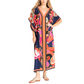 SHEIN - Silk Printed Maxi Dress